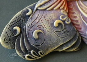 Bas-relief Butterfly